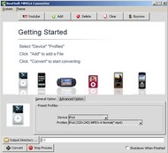 BestSoft Free MPEG4 Converter screenshot